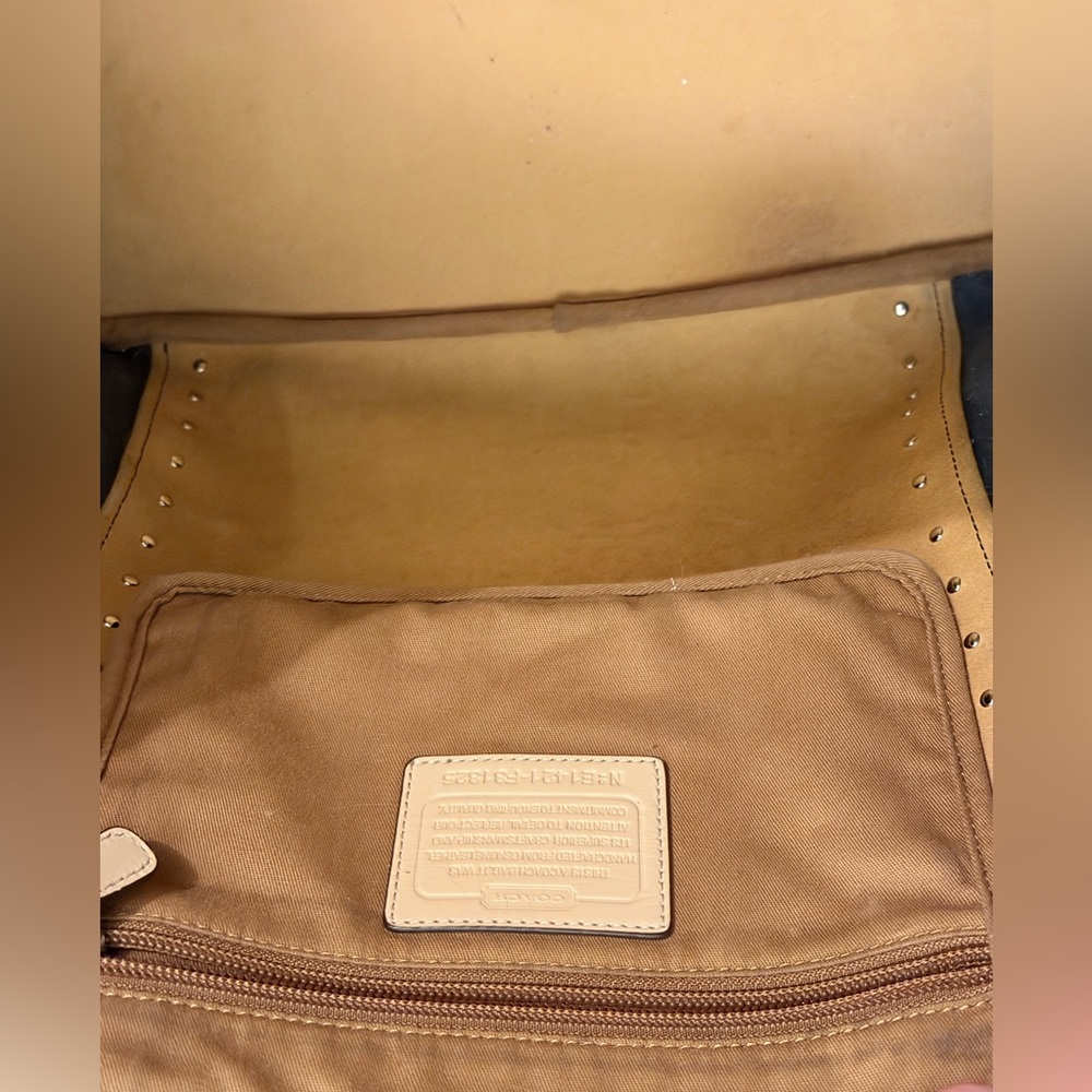 Coach metro color block tote bag y2k - Picture 5 of 10